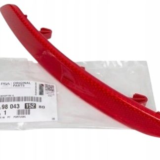 Odblask zderzaka tylnego LEWY PEUGEOT 308 PSA OE 9804315280 ORYGINAŁ