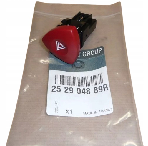 WŁĄCZNIK ŚWTATEŁ AWARYJNYCH LAGUNA II ESPACE IV TRAFIC II VIVARO 93865956