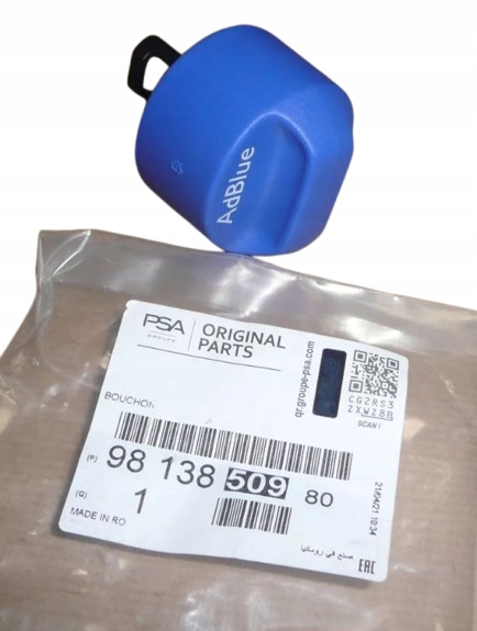 KOREK WLEWU ZBIORNIKA MOCZNIKA C3 C4 P 2008 208 9813850980