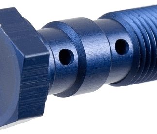 TRW LUCAS ŚRUBA HYDRAULICZNA DO PRZEWODÓW HAMULCOWYCH M10X1,00 PODWÓJNA KOL