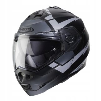 CABERG PROMOCJA KASK SZCZĘKOWY FLIP-UP MODEL DUKE II KITO KOLOR CZARNY MAT/