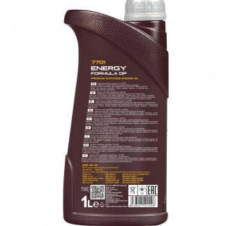 MANNOL NOWY TOWAR 07/2023 OLEJ SILNIKOWY SAMOCHODOWY 5W30 ENERGY FORMULA OP