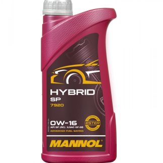 MANNOL NOWY TOWAR 07/2023 OLEJ SILNIKOWY SAMOCHODOWY 0W16 HYBRID 1 LITR (79