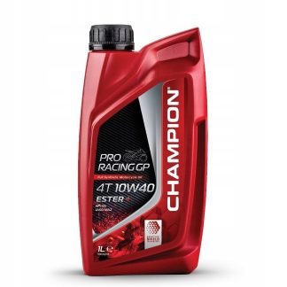 CHAMPION OLEJ SILNIKOWY PRORACING GP 4T 10W40 ESTER + 1L MA2 SYNTETYCZNY (A