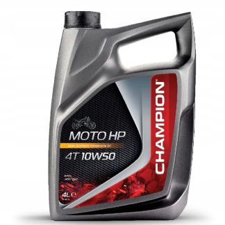 CHAMPION OLEJ SILNIKOWY MOTO HP 4T 10W50 4L MA2 PÓŁSYNTYCZNY (AKC)