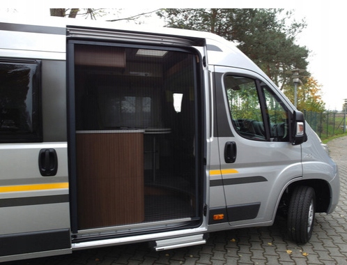 Moskitiera do drzwi przesuwnych Fiat Ducato Boxer Jumper X250 X290 od 2007