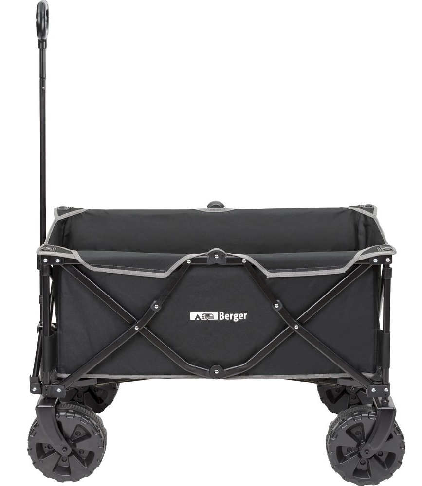 WÓZEK PLAŻOWY TURYSTYCZNY SKŁADANY NA PLAŻĘ BERGER