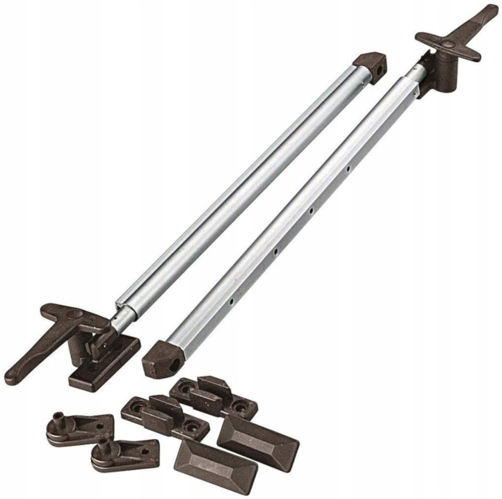 RAMIĘ TELESKOPOWE OKNA DO WYSOKOŚCI 500 mm 2 szt