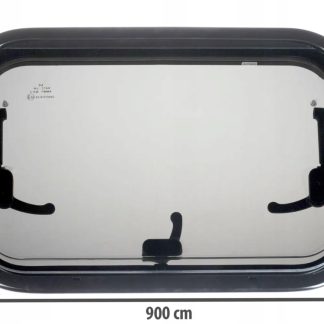Okno uchylne do kampera / przyczepy Berger 900x550 mm moskitiera roleta