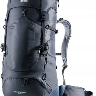 Plecak turystyczny Deuter Aircontact Lite 40+10 litrów czarny