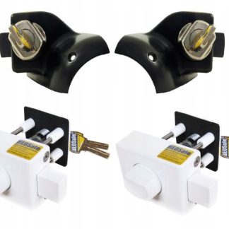Zamki bezpieczeństwa do kabiny drzwi kampera Ducato Boxer +2szt HEOSolution