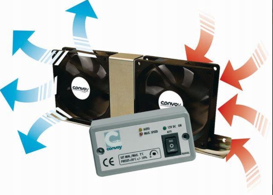 Wentylator elektryczny do lodówki Vento - Brunner