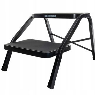 Stopień podwójny do przyczepy kempingowej BERMUDA czarna