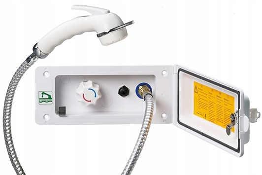 GNIAZDO WODY ZEWNĘTRZNE Z PRYSZNICEM REICH z zamkiem