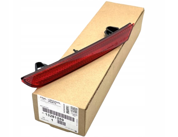 ODBLASK ZDERZAKA OPEL ASTRA J TYŁ HB3D LEWY TYŁ 13281259