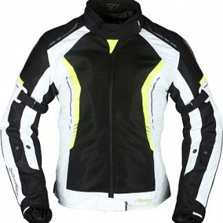 MODEKA (2020-2022B) KURTKA KHAO AIR LADY CZARNO-POPIELATO-NEONOWA ROZMIAR 4