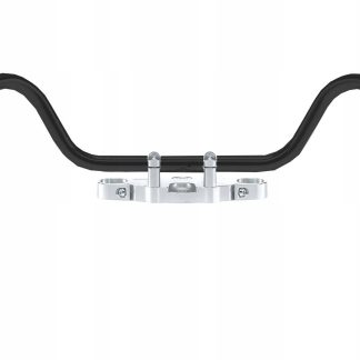 TRW LUCAS KIEROWNICA STALOWA 25MM MYSTIC KOLOR CZARNY ( Z PRZETŁOCZENIAMI N