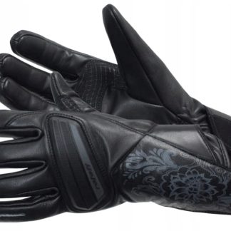 ROLEFF PROMOCJA RĘKAWICE SKÓRZANE DAMSKIE MODEL RO79 KOLOR CZARNY ROZMIAR S