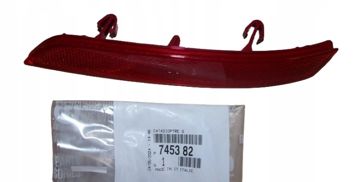 ODBLASK ZDERZAKA PEUGEOT 508 TYŁ LEWY 745382