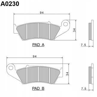 NISSIN 2024/10 KLOCKI HAMULCOWE KH185 / KH389 PREMIUM SEMI-METALLIC (SPIEK