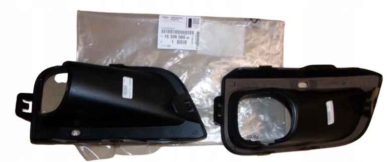 RAMKA HALOGENU KRATKA ZDERZAKA PARTNER BERLINGO 1632656580 KOMPLET