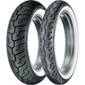 DUNLOP OPONA 150/80B16 D401 71H TL TYŁ WWW BIAŁY BOK HARLEY-DAVIDSON DOT 41