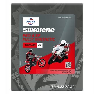 SILKOLENE FUCHS OLEJ SILNIKOWY 100% SYNTETYCZNY ESTER PRO 4 XP 10W40 4L