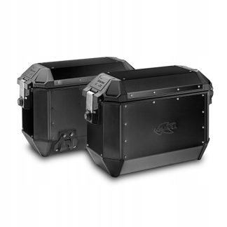 KAPPA KUFRY BOCZNE 36L MONOKEY KMS36B K'MISSION ALUMINIOWE BLACK LINE (PARA