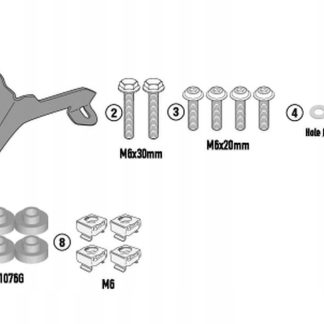 KAPPA MOCOWANIE SZYBY 1173SK CF MOTO CL 700X '21-'24