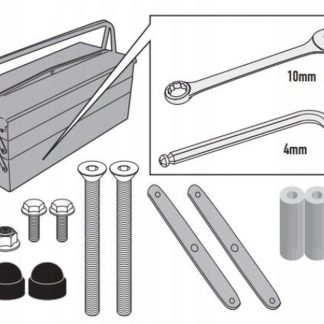 KAPPA MOCOWANIE SZYBY 6711DTK APRILIA SR 125-200 GT '22-'23
