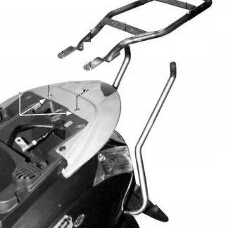 KAPPA STELAŻ KUFRA CENTRALNEGO PIAGGIO ZIP 50 / 125 (00-12) ( BEZ PŁYTY )