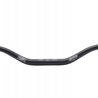 DOMINO KIEROWNICA ALUMINIOWA (ERGAL 7075) FATBAR 28MM MEDIUM KOLOR CZARNY