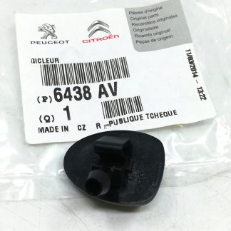 SPRYSKIWACZ SZYBY PRZÓD PEUGEOT 206 OE 6438AV