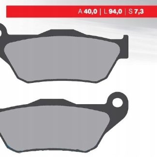 BRENTA KLOCKI HAMULCOWE KH430 (ORGANIC)