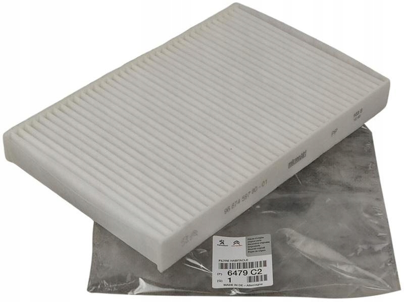 OE CITROEN FILTR KABINOWY C2 C3 C4 I II DS4 307/308/C2/C3/C4 ZWYKŁY 6479C2