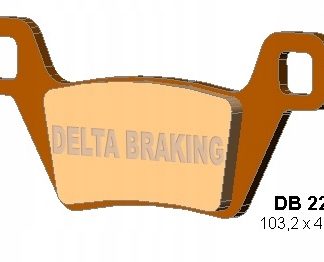 DELTA BRAKING KLOCKI HAMULCOWE KH600 KYMCO MXU - ZASTĘPUJĄ DB2212MX-D ORAZ