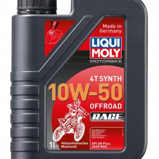 LIQUI MOLY OLEJ SILNIKOWY MOTORBIKE 4T SYNTETYCZNY 10W50 OFFROAD RACE 1L (6