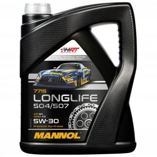 MANNOL OLEJ SILNIKOWY SAMOCHODOWY 5W30 LONGLIFE 504/507 O.E.M. FOR VW, AU 5