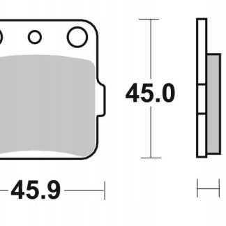 SBS KLOCKI HAMULCOWE NOWOŚĆ KH084 OFF-ROAD CARBON