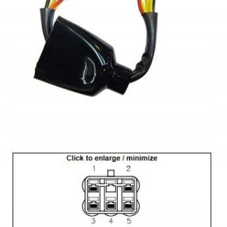 DZE REGULATOR NAPIĘCIA KAWASAKI KX 250F '13-'16; KX 450F '12-'15 (21066-074