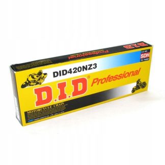 DID ŁAŃCUCH NAPĘDOWY 420NZ3-142 (142 OGNIW) BEZ O-RINGÓW (OTWARTY + ZAPINKA