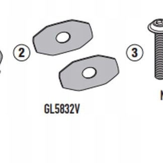 KAPPA ADAPTER DO ZAMONTOWANIA STELAŻA BOCZNEGO KLO5145MK I KLO5145CAM BMW F