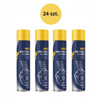 MANNOL MONTAGE CLEANER PREPARAT DO ODTŁUSZCZANIA HAMULCÓW 600ML (9672) - KA
