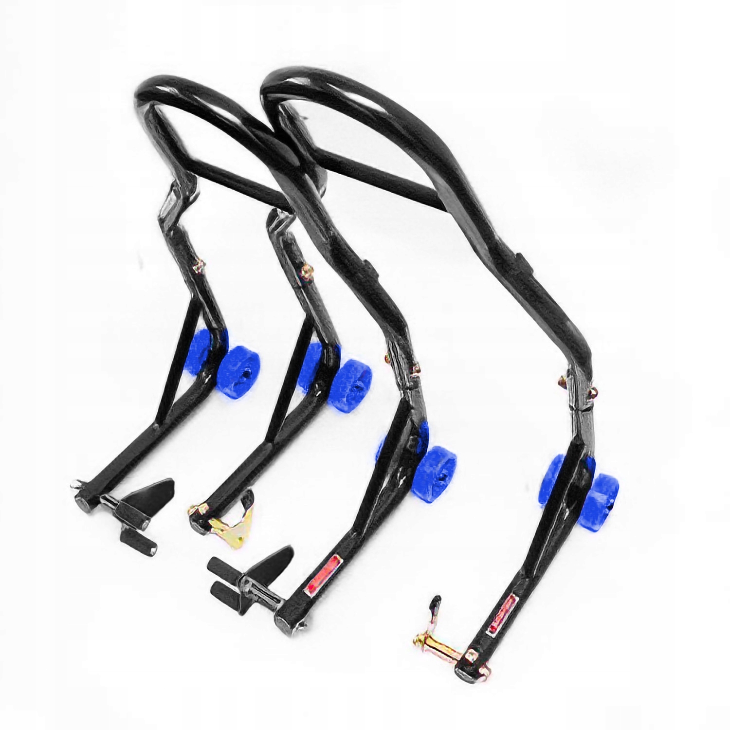 BIKETEC PROMOCJA PODNOŚNIK STOJAK MOTOCYKLOWY BIKER X (PRZÓD/TYŁ) TYP-V (RO