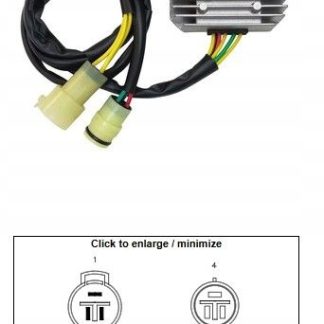 DZE REGULATOR NAPIĘCIA HONDA TRX 350 FOUR TRAX '86-'92 (31600-HA7-921)