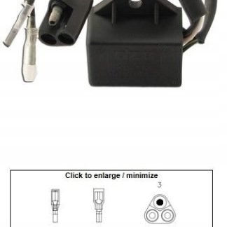 DZE MODUŁ ZAPŁONU CDI POLARIS 250R/ES TRAIL BOSS '88 (3083910)