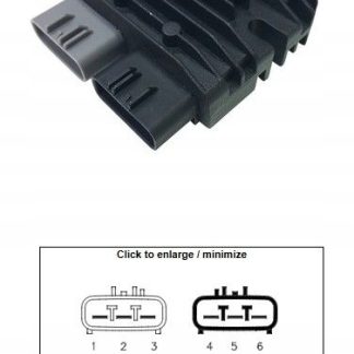 DZE REGULATOR NAPIĘCIA BENELLI BN 300/600 '14-'20; TRK 302S; TRK 502X; LEON