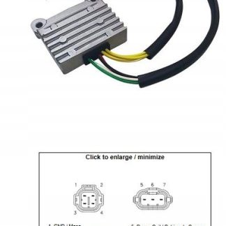 DZE REGULATOR NAPIĘCIA KTM 125/150/250/300/350/450/400 EXC/EXC-F/XC/XC-W/XC