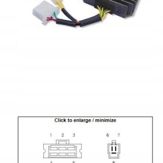 DZE REGULATOR NAPIĘCIA HONDA NX 650 DOMINATOR (25A)