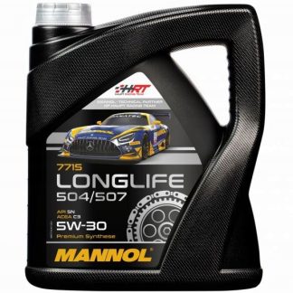 MANNOL OLEJ SILNIKOWY SAMOCHODOWY 5W30 LONGLIFE 504/507 O.E.M. FOR VW, AU 4